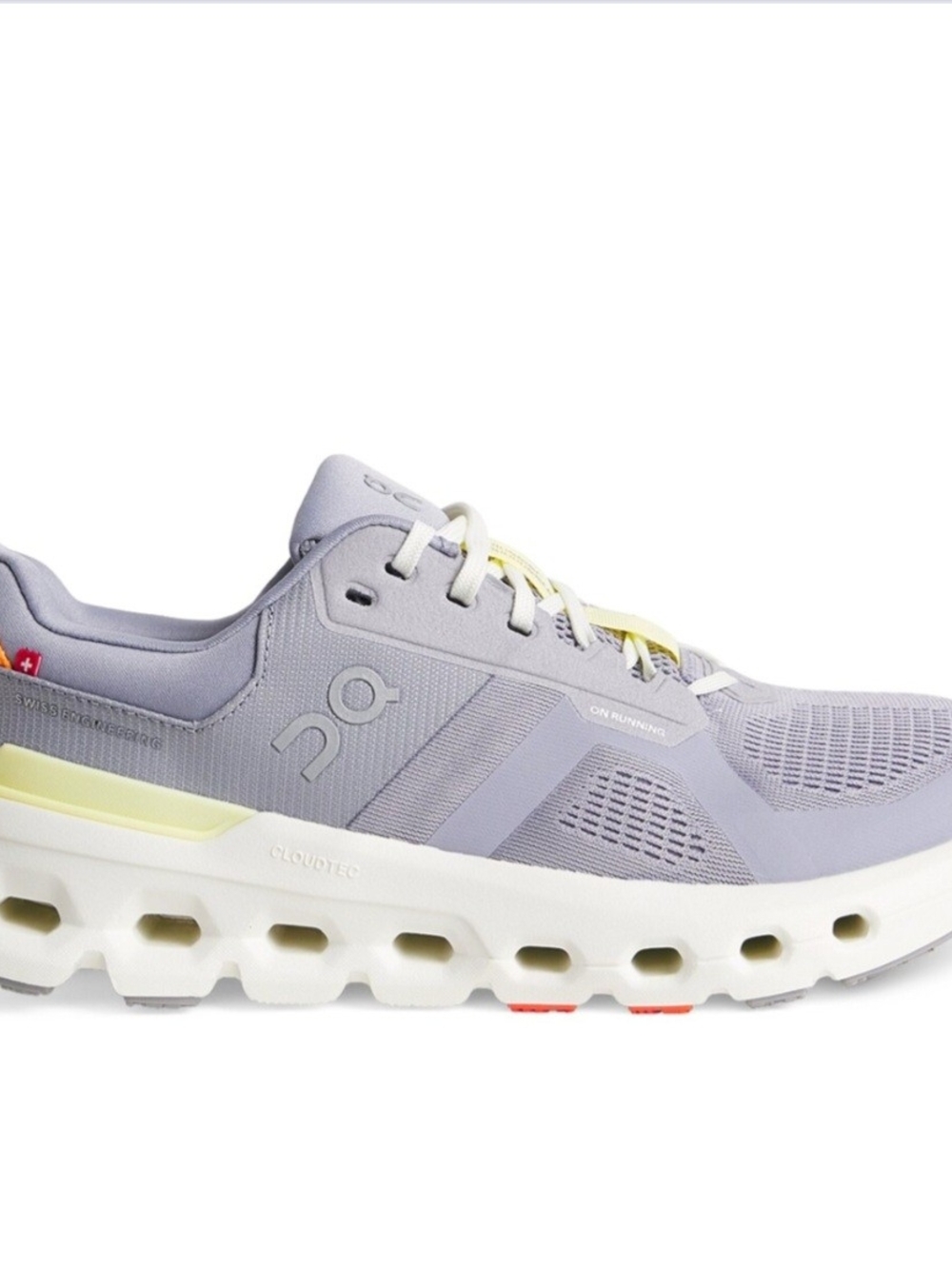 On Running Women Cloudrunner 2 Trainer in Light Lavender and White